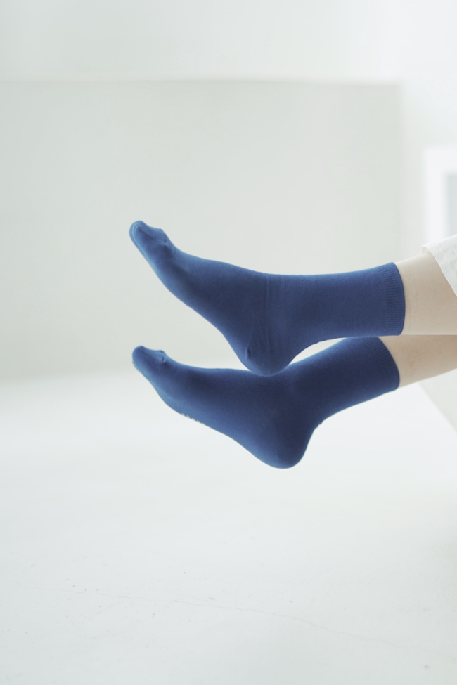 Silk Cotton Double-faced Socks