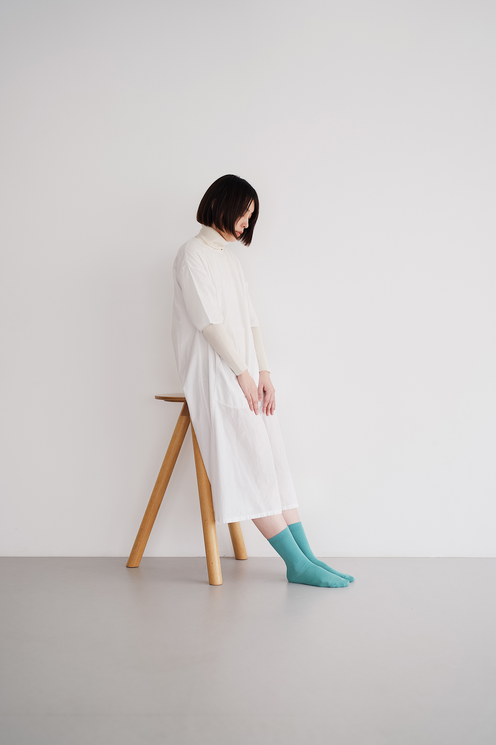 Silk Cotton Double-faced Socks