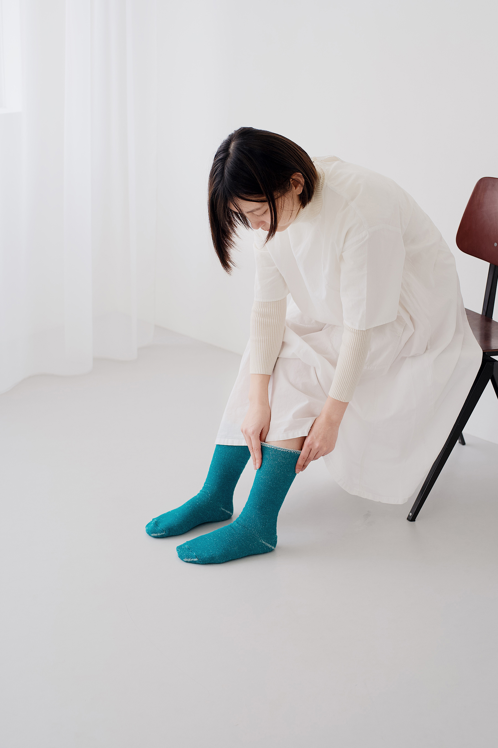 コットンウールパイルソックス